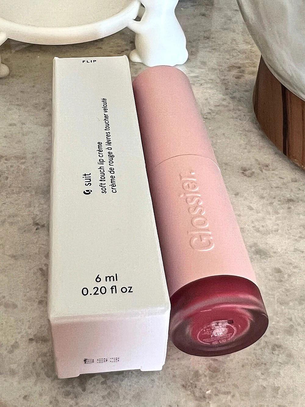 Glossier Ultralip Flip Pink Lipstick NWT